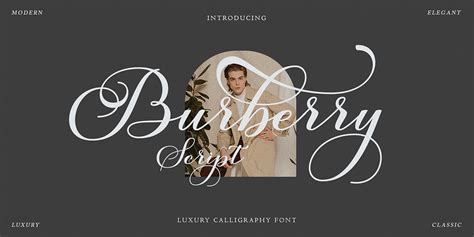 burberry font